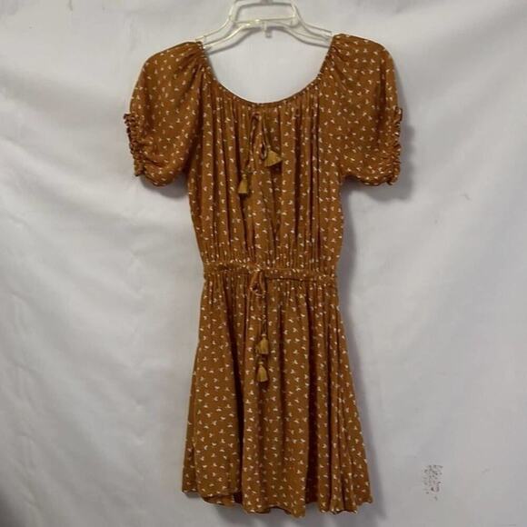 FAITHFULL THE BRAND REVOLVE JARDIM PRINTED SCOOP NECK DRESS SIZE‎ 4 - Picture 9 of 10